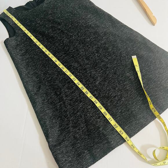 Theory Wool Blend Tweed Sleeveless A Line Dress Size 10 - Picture 5 of 7